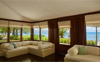 Living Area, Ocean Tent - Amanwana, Moyo Island, Indonesia